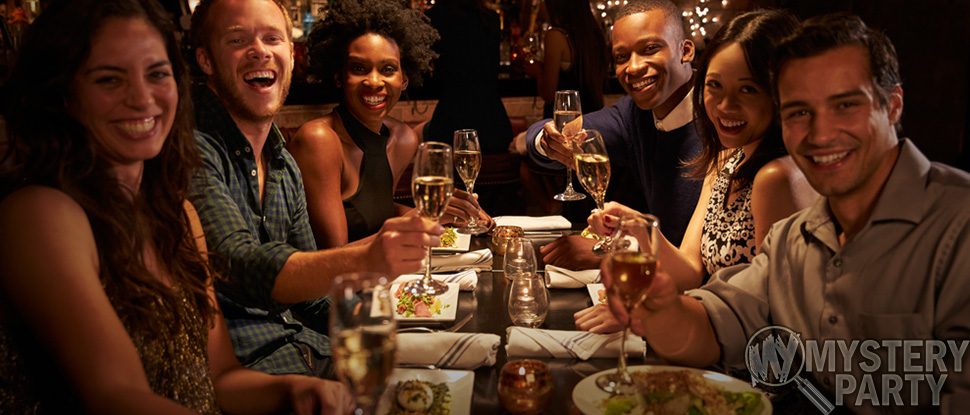 Host a fun mystery party game. 