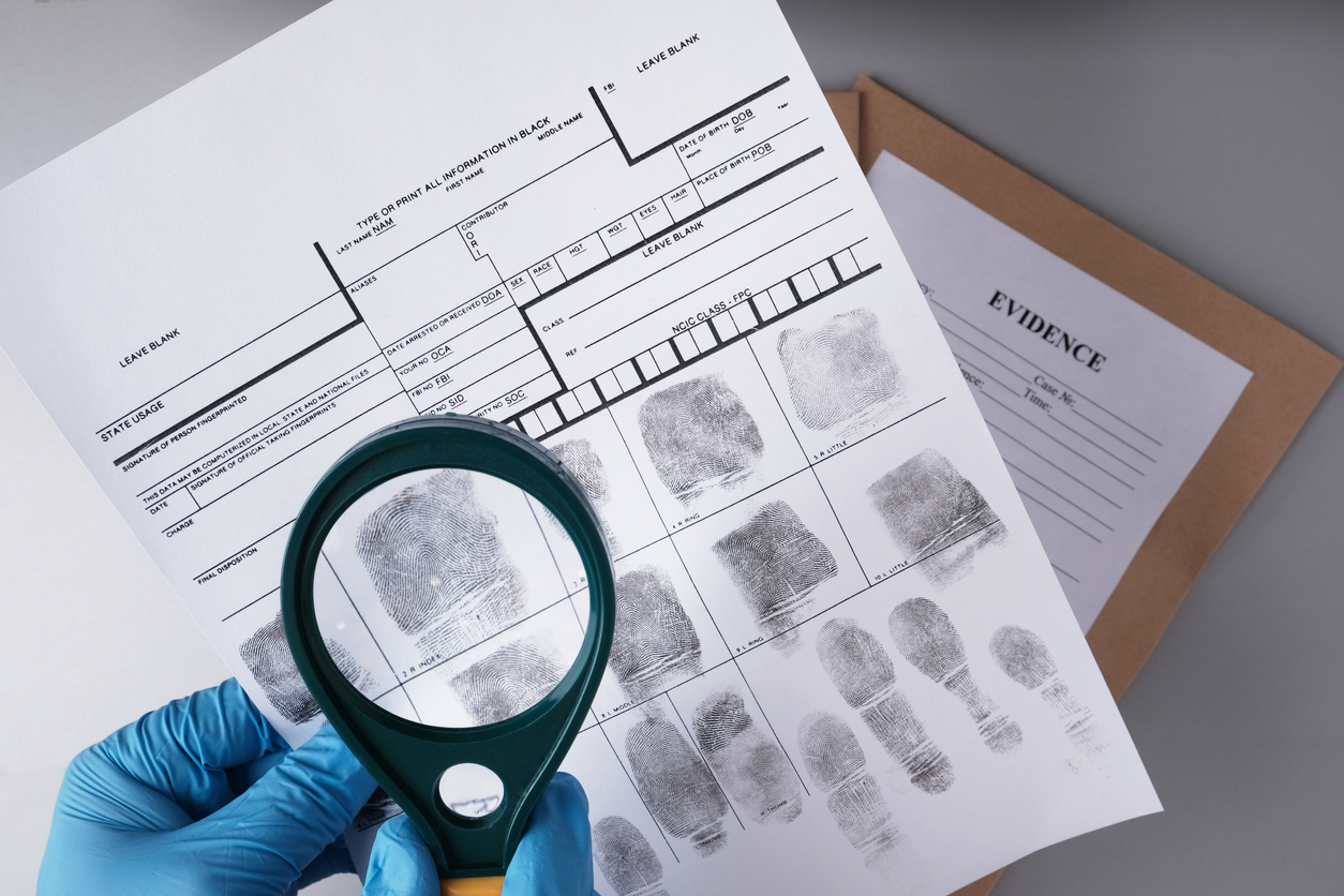 Investigating a crime at a mystery party game by My Mystery Party.