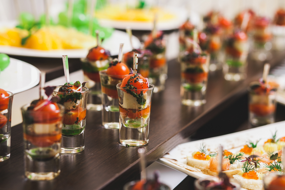 Mystery party game food should match the game's theme.