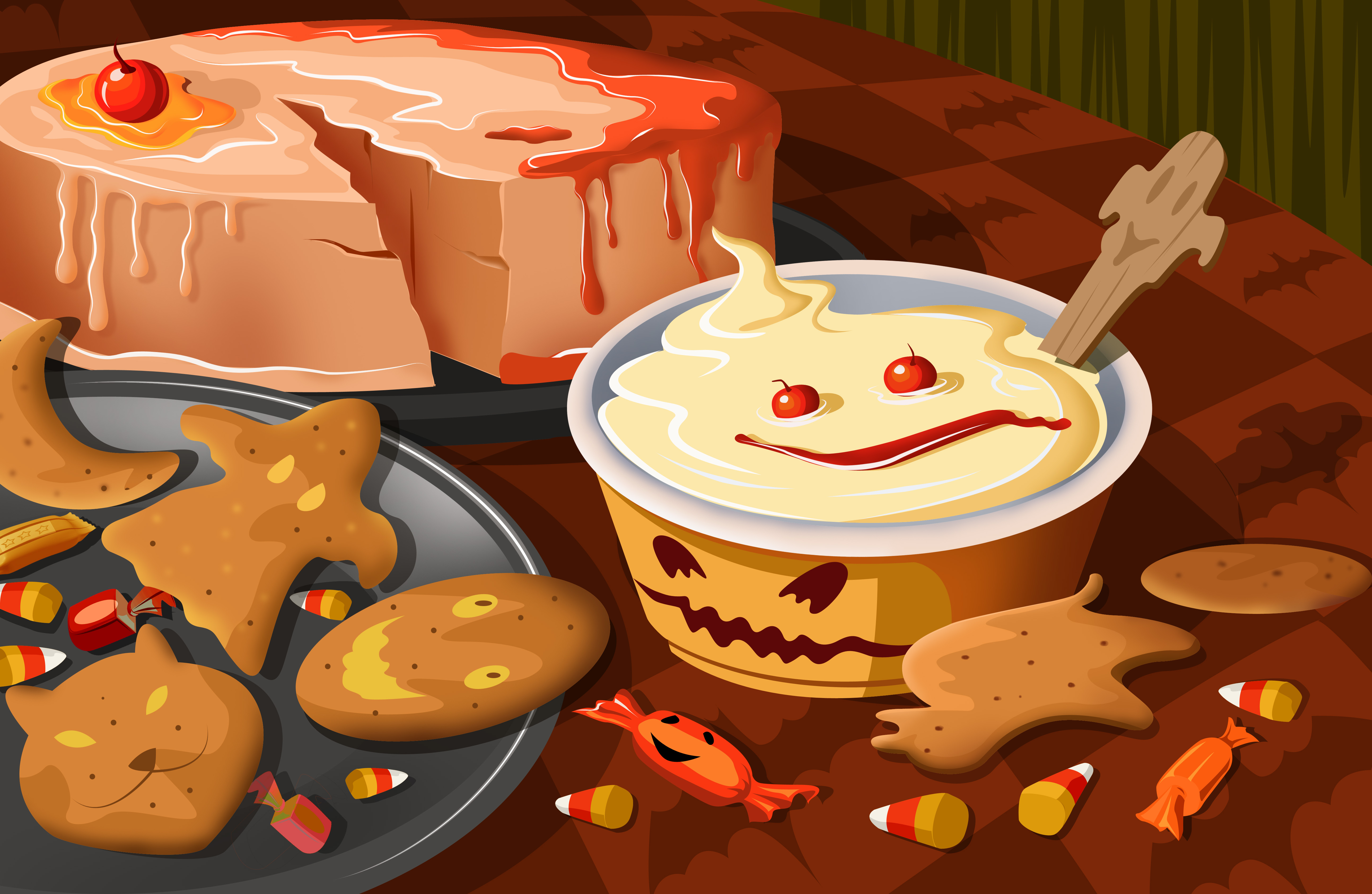 Plan your Halloween mystery party offerings to match your Halloween party theme.